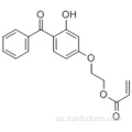 2-propensyra, 2- (4-bensoyl-3-hydroxifenoxi) etylester CAS 16432-81-8